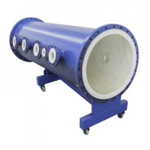 Horizontal Storage Tank Lined With PTFE Sheet For Ch...