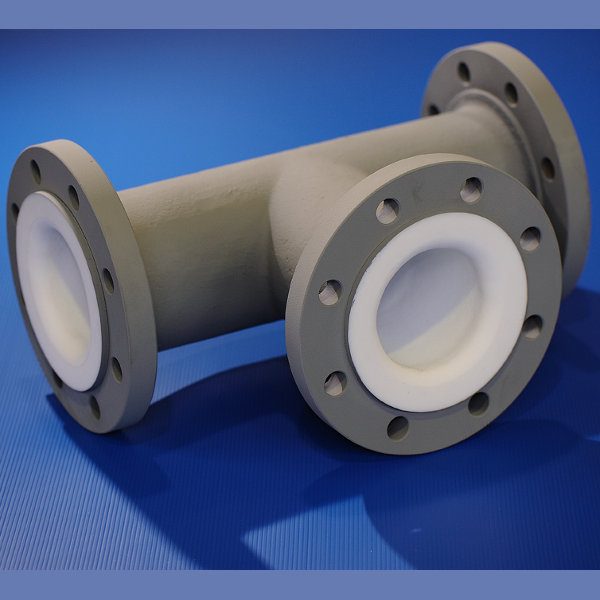 What is the PTFE pipe lining process?